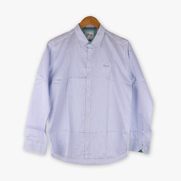 #A001 Men Cotton Lining Simple Shirt Summer