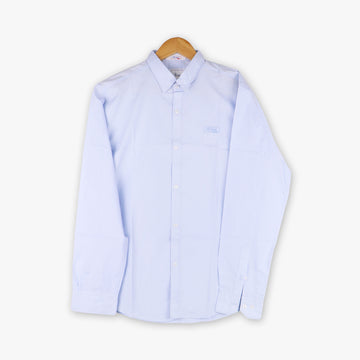 #A018 Men Plain Shamera Simple Shirt Summer