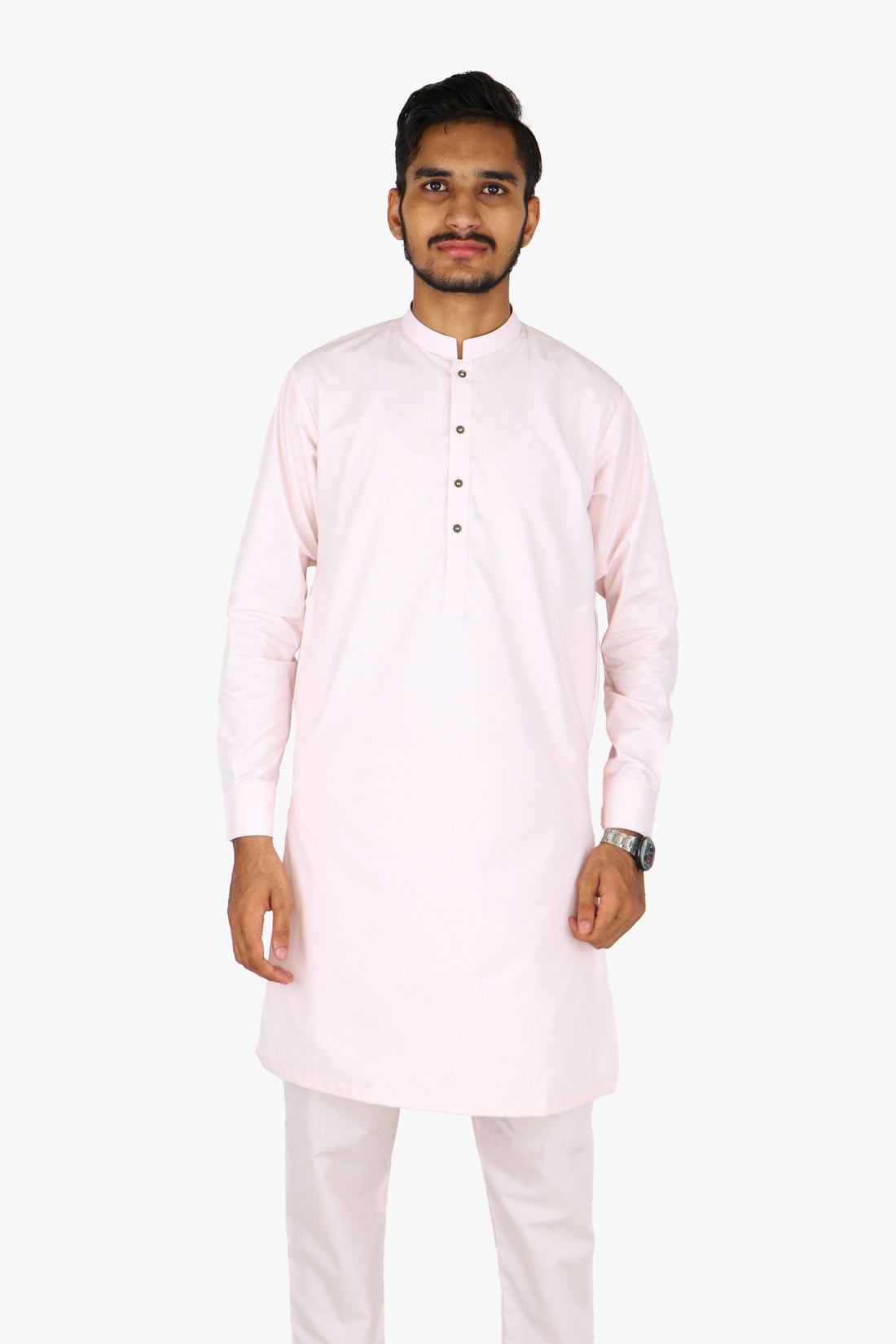 #A125 Men Simple Cotton Shalwar Qameez Summer