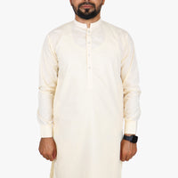 #A125 Men Simple Cotton Shalwar Qameez Summer