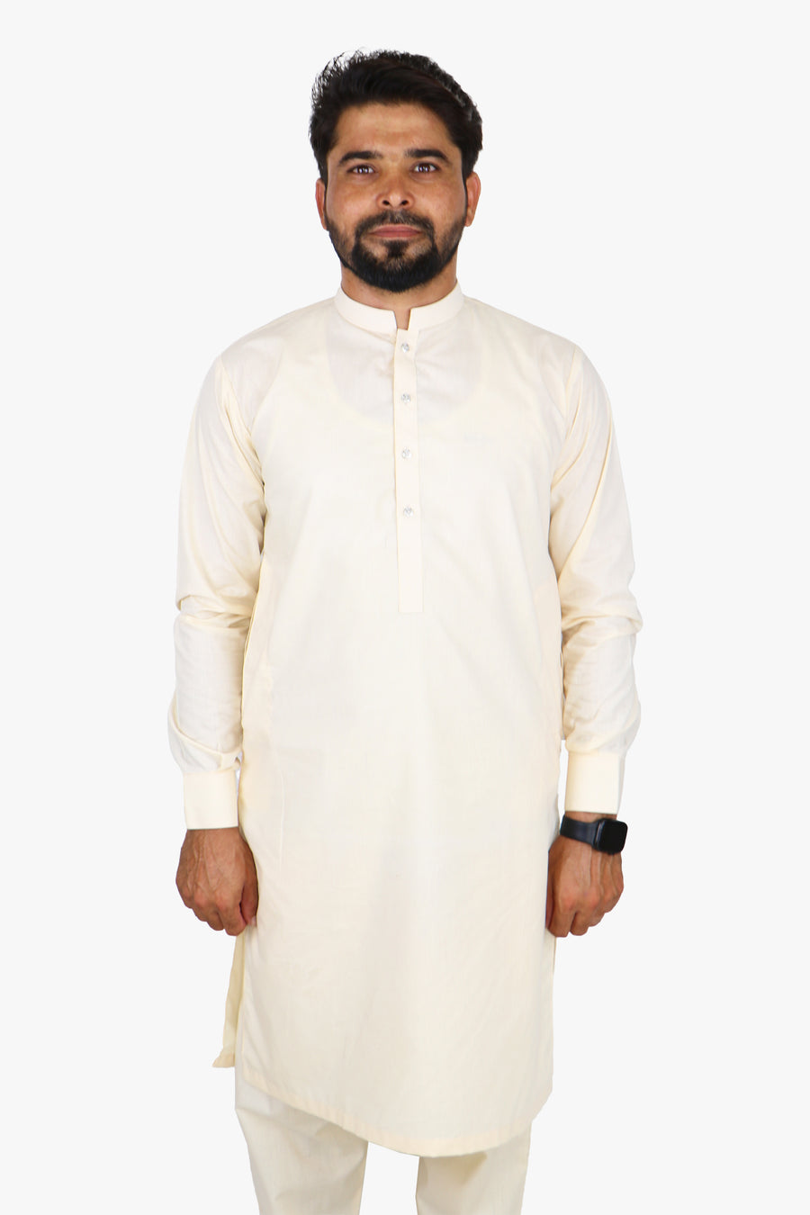 #A125 Men Simple Cotton Shalwar Qameez Summer