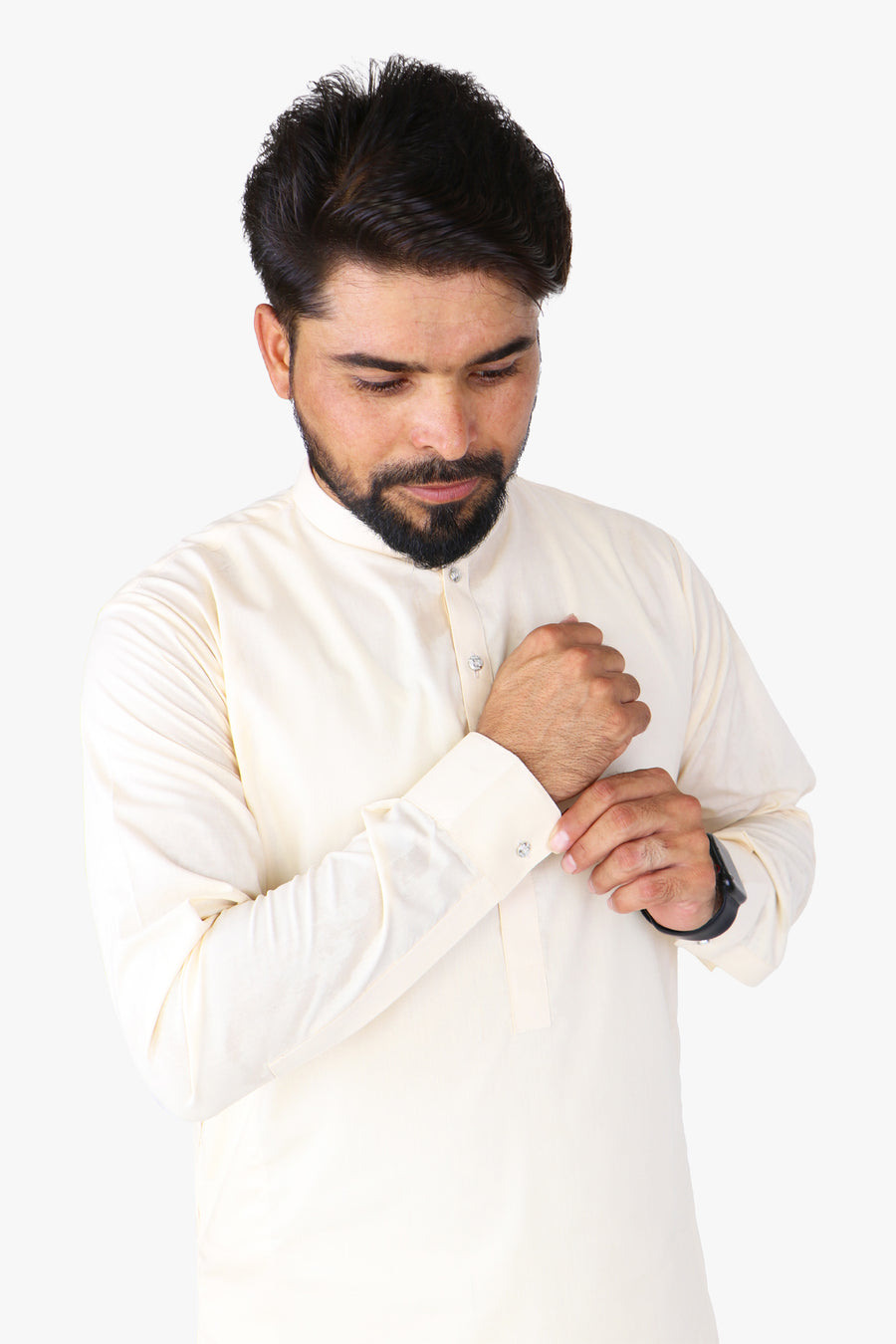 #A125 Men Simple Cotton Shalwar Qameez Summer