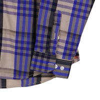 #A035 Barbari Check Shirt Men Spring&Autumn