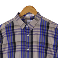 #A035 Barbari Check Shirt Men Spring&Autumn