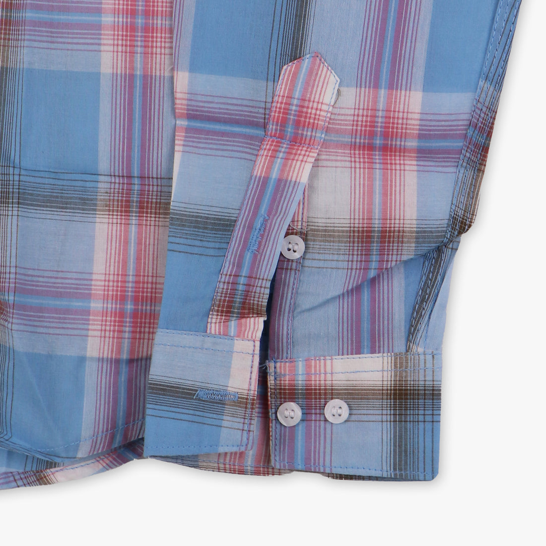 #A029 Men Soft Cotton Check Simple Shirt Summer