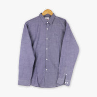 #A020 Men Plain Shamera Simple Shirt Spring&Autumn