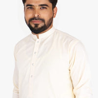 #A125 Men Simple Cotton Shalwar Qameez Summer